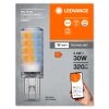 Luminaires Ledvance G9 LED 3.5 Watt blanc chaud dimmable 320 Lumen