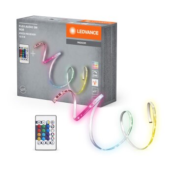 LED Bande LED Luminaires Ledvance LED Blanc, 1 lumière, Télécommandes, Changeur de couleurs