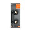 Decor Plafonnier Luminaires Ledvance LED Noir, 2 lumières