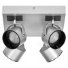 Decor Plafonnier Luminaires Ledvance LED Argenté, 4 lumières