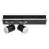 Decor Plafonnier Luminaires Ledvance LED Noir, 2 lumières