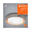 Orbis Plafonnier Luminaires Ledvance Couleur bois, 2 lumières