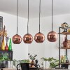 Koyoto Suspension Cuivré, 4 lumières
