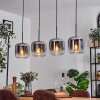 Lauden Suspension Clair, Fumé, 4 lumières