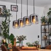 Lauden Suspension Clair, Fumé, 4 lumières