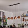 Koyoto Suspension Clair, Cuivré, 4 lumières