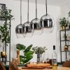 Vevino Suspension Chrome, Clair, 4 lumières