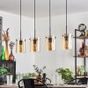 Parane Suspension Ambre, 4 lumières