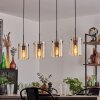 Parane Suspension Ambre, 4 lumières