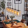 Lauden Suspension Ambre, Clair, 5 lumières