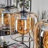 Lauden Suspension Ambre, Clair, 5 lumières