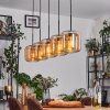 Lauden Suspension Ambre, 5 lumières