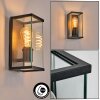 Sangbana Lampe murale d´extérieur Noir, 1 lumière