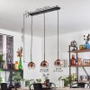 Koyoto Suspension Clair, Cuivré, 3 lumières