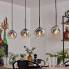 Ripoll Suspension Chrome, Clair, 4 lumières