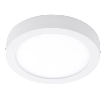 Applique ou plafonnier Eglo FUEVA 1 LED Blanc, 1 lumière