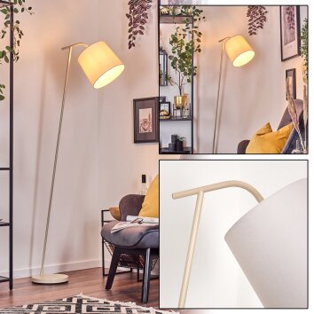 Nobar Lampadaire, Liseuse Beige, 1 lumière