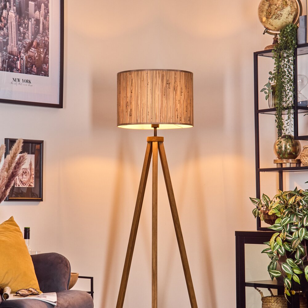 Bongal Lampadaire Écru, 1 lumière