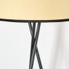 Chellas Lampadaire beige, Noir, 1 lumière