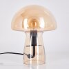 Style champignon  Almagre Lampe à poser Noir, 1 lumière