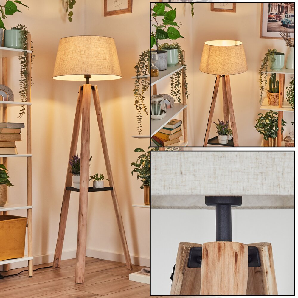 Bassagoda Lampadaire beige, 1 lumière main product photo