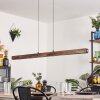 Carbellino Suspension LED Brun foncé, Noir, 1 lumière