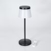 Algeraz Lampe de table d'extérieur, Lampe à poser LED Noir, 1 lumière