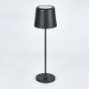 Belece Lampe de table d'extérieur, Lampe à poser LED Noir, 1 lumière