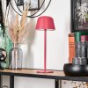 Asen Lampe de table d'extérieur, Lampe à poser LED Rose, 1 lumière