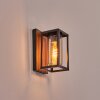 Portalis Lampe murale d´extérieur Brun, Couleur bois, Noir, 1 lumière