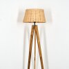 Cavaca Lampadaire Écru, Noir, 1 lumière