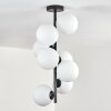 Gastor Plafonnier, Boule lumineuse Transparent, 8 lumières