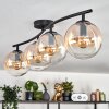 Gastor Plafonnier, Boule lumineuse Ambre, Clair, 4 lumières