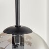Gastor Plafonnier, Boule lumineuse Fumé, 9 lumières
