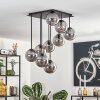 Gastor Plafonnier, Boule lumineuse Fumé, 9 lumières