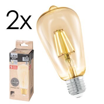 E27 LED 4 Watt blanc chaud 220 Lumen