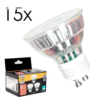 GU10 LED 4.5 Watt blanc chaud 345 Lumen