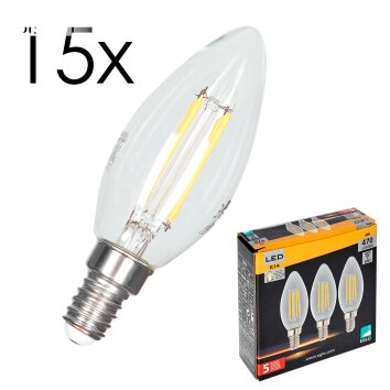 E14 LED 4 Watt blanc chaud 470 Lumen