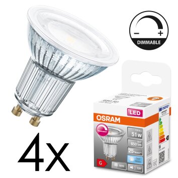 GU10 LED 7.9 Watt blanc neutre dimmable 650 Lumen