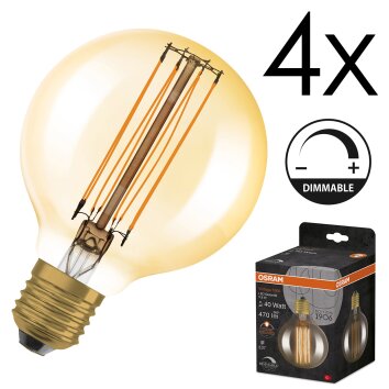 E27 LED 5.8 Watt blanc chaud dimmable 470 Lumen