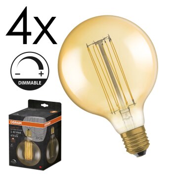 E27 LED 5.8 Watt blanc chaud dimmable 470 Lumen