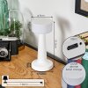 Gallboda Lampe à poser LED Blanc, 1 lumière