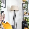 Bassagoda Lampadaire beige, Blanc, 1 lumière