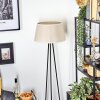 Bassagoda Lampadaire beige, Blanc, 1 lumière