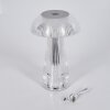 Lampe Champignon  Balsa Lampe à poser LED Transparent, 1 lumière