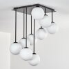 Gastor Plafonnier, Boule lumineuse Blanc, 9 lumières