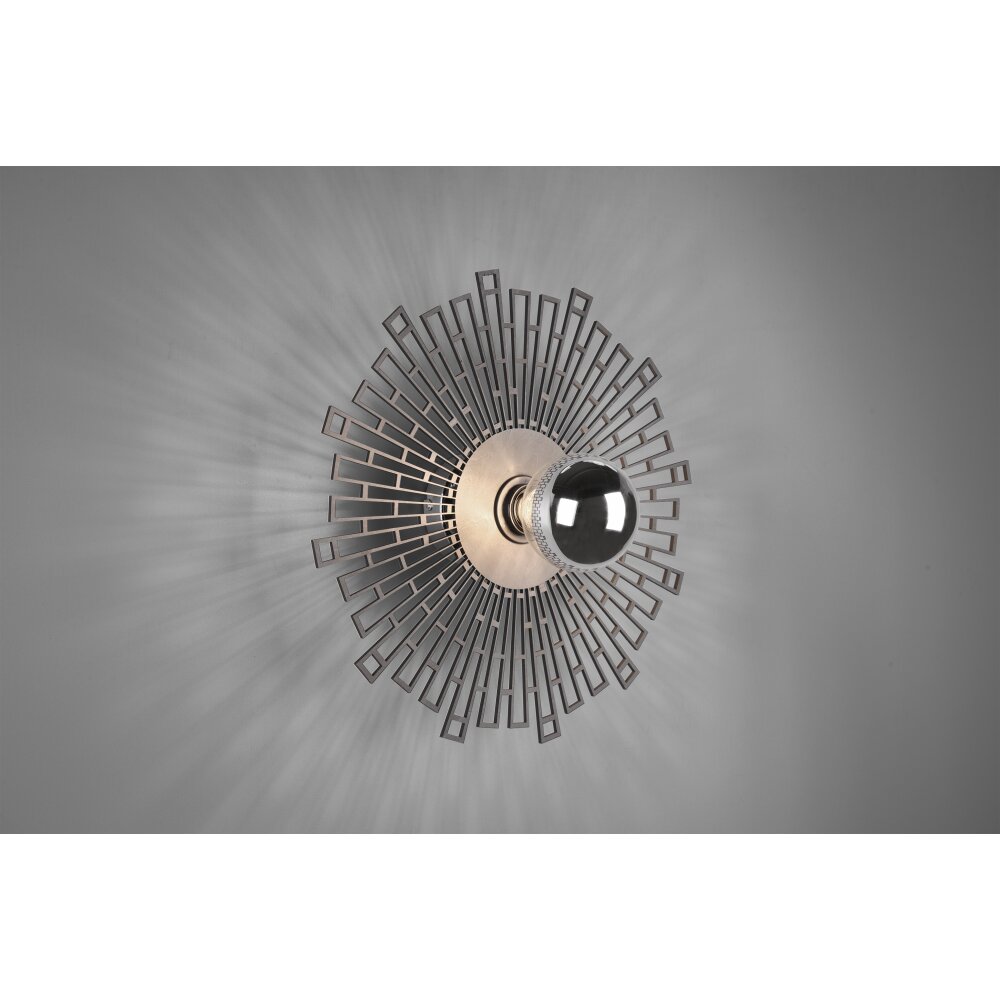 Plafonnier Reality Milo LED Chrome, 1 lumière