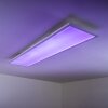 Plafonnier WABOS LED Blanc, 1 lumière, Télécommandes, Changeur de couleurs