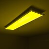Plafonnier WABOS LED Blanc, 1 lumière, Télécommandes, Changeur de couleurs