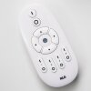 Plafonnier WABOS LED Blanc, 1 lumière, Télécommandes, Changeur de couleurs